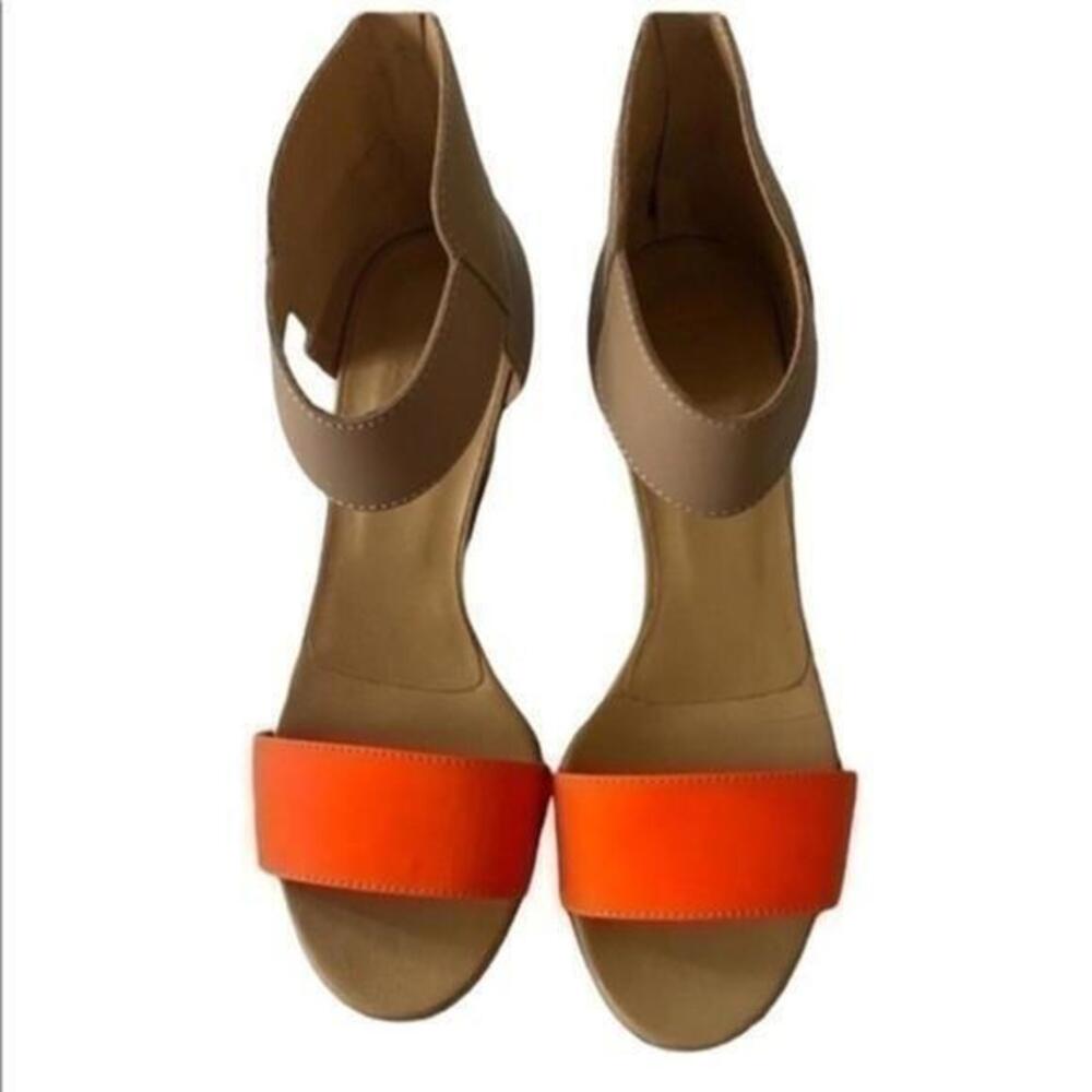 Maison Martin Margiela MM6 Paris pink wedge heels - very used